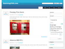 Tablet Screenshot of alarmingusa.com